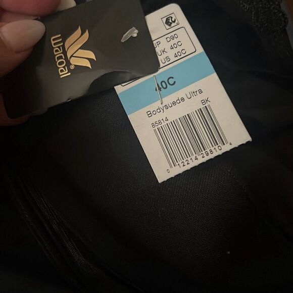 WACOAL Bodysuede Ultra Seamless Bra underwire NWT 40C - Picture 6 of 6